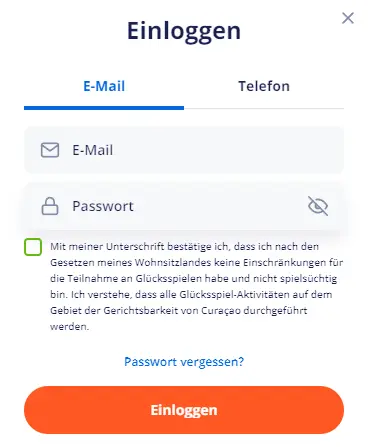 Mitglieder-Login – Anmeldung zum Konto